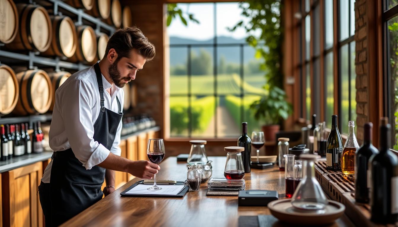 explorez l'œnologie, l'art et la science du vin, pour comprendre ses secrets, ses cépages et les techniques de dégustation.