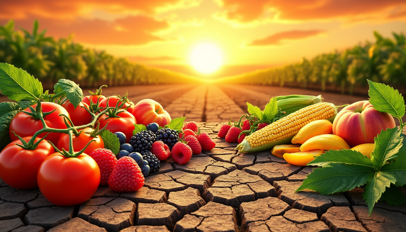 découvrez comment la canicule affecte nos récoltes et altère les saveurs estivales que nous aimons tant, à travers une infographie détaillée.