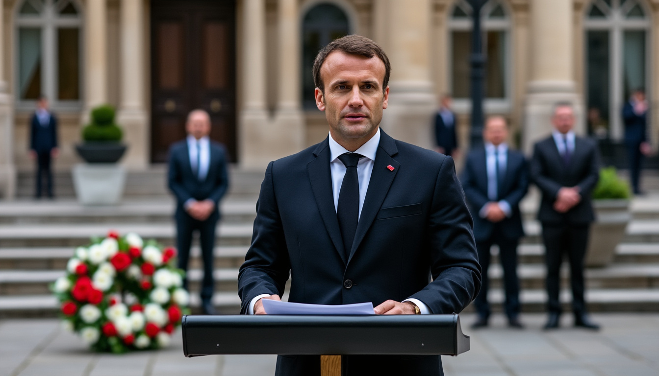découvrez l'hommage émouvant d'emmanuel macron à "fanfan" patriat, un pilier fidèle de la république, saluant son engagement et sa contribution exceptionnelle.