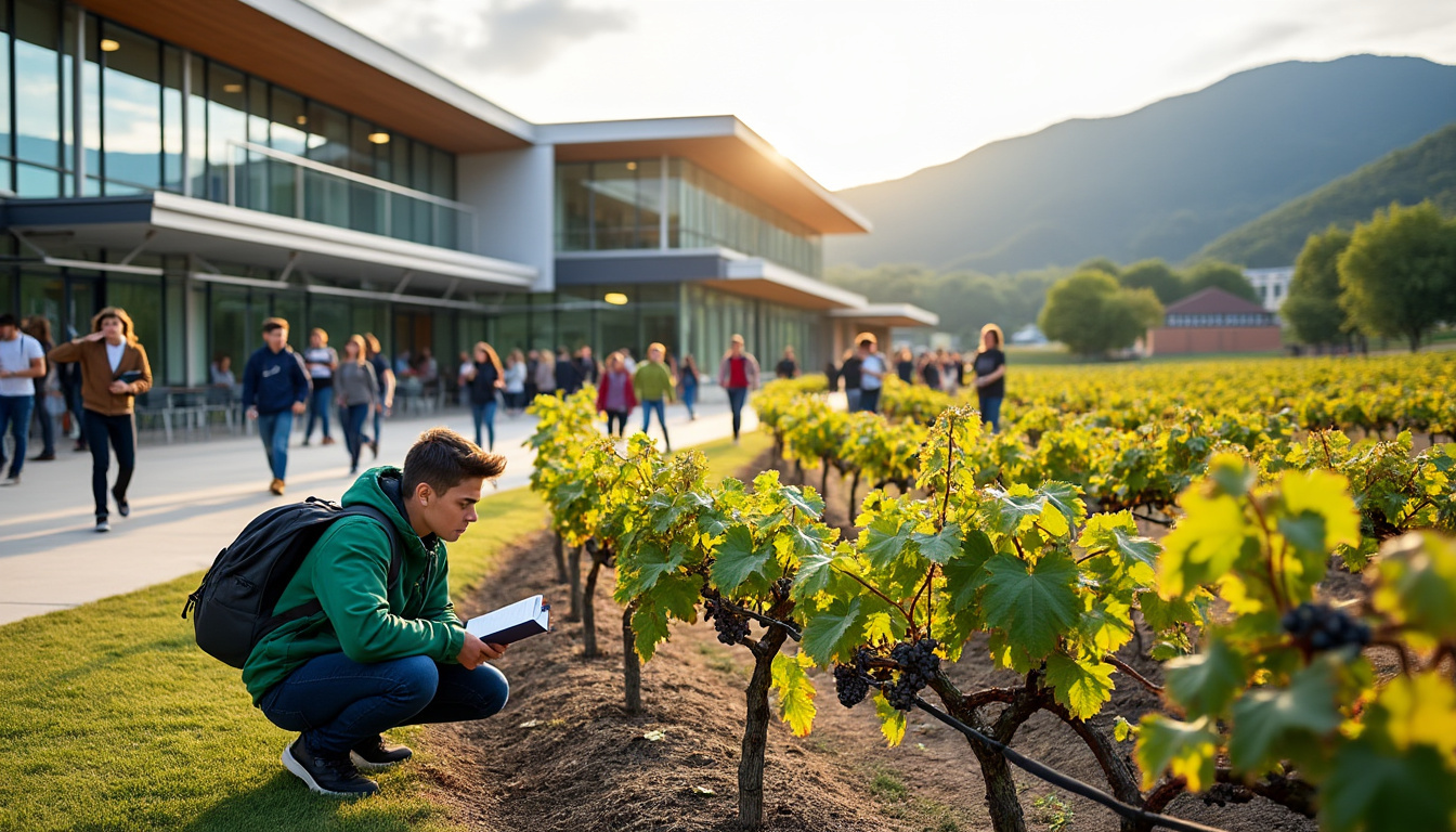 le lycée des territoires du montat enregistre une hausse de 15 % de ses effectifs, tandis que la licence professionnelle en viticulture rencontre des défis à surmonter.