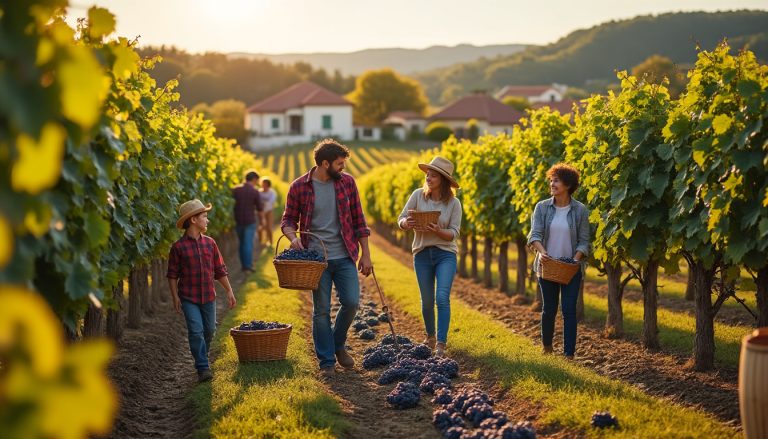 participez aux vendanges 2026 ce week-end ! découvrez les domaines viticoles qui vous ouvrent leurs portes pour vivre une expérience unique de récolte et de convivialité.